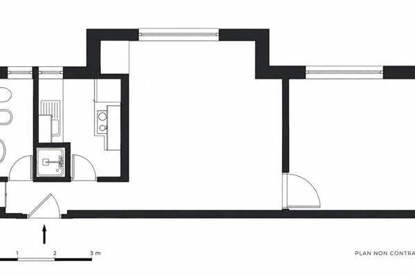 2-room apartment near Princess Antoinette Park - Boulevard de Belgique